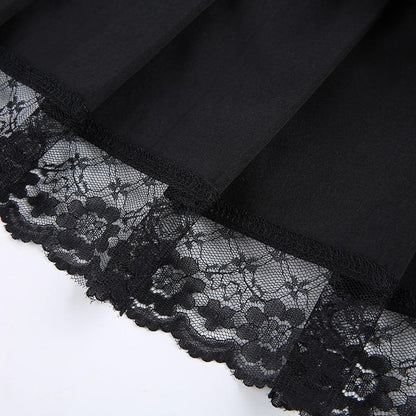 Sweet Gothic Academia Skirt