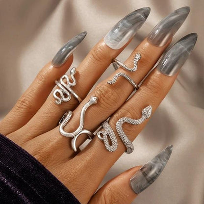 Medusa Vintage Snake Rings