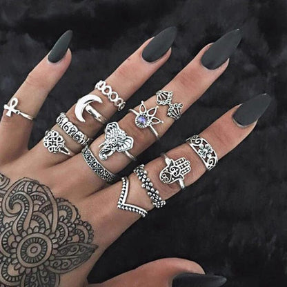 Bohemia Vintage Style Ring Sets