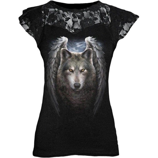 Dream Black Lace Shirt