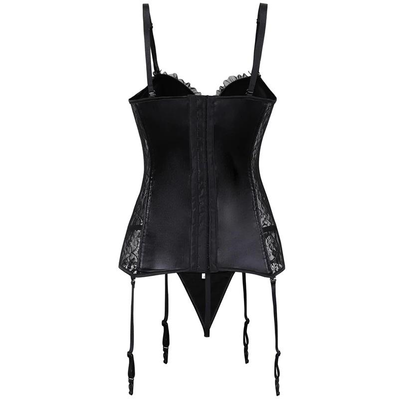 Floral Sequence Gothic Lingerie
