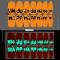 Spooktacular Glow In The Dark Nail Stickers