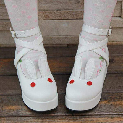 Bunny Toe Doll Shoes