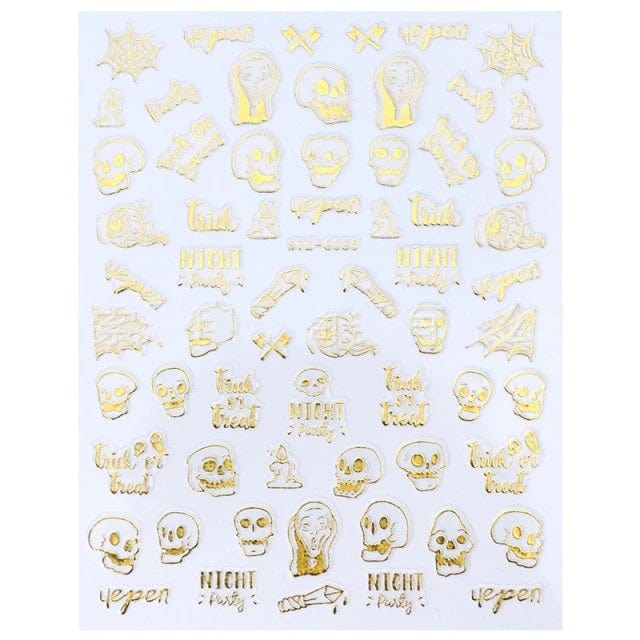 Horror Fashion Nail Stickers