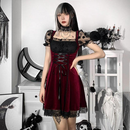 Fashion Vamp Lolita Dress