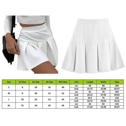 Brooke High Waist Mini Skirts