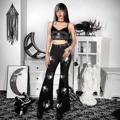 Spider Slayer Flare Pants
