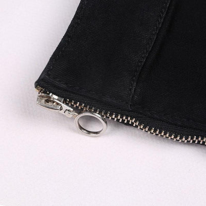 Back Zip Gothic Pants
