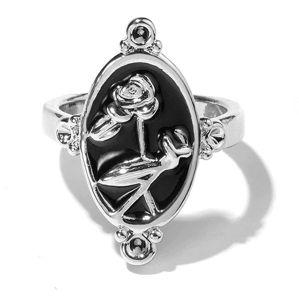 Vintage Black Cocktail Rings