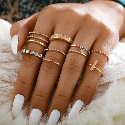 Gothic Boho Ring Sets