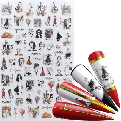 Stylish Assorted Nail Art