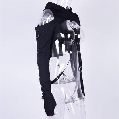 Beast Mode off shoulder Hoodie
