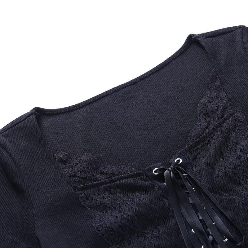 Nova Lace-up Crop Top