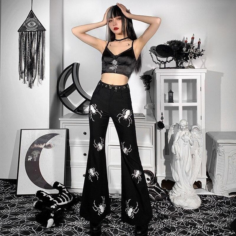 Spider Slayer Flare Pants