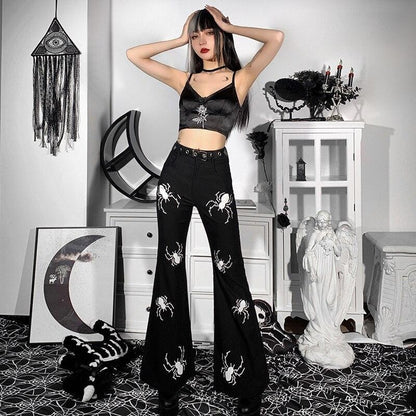 Spider Slayer Flare Pants