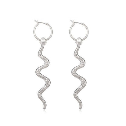 Slither Snake Drop Earrings