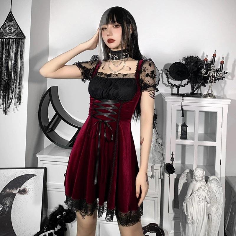 Fashion Vamp Lolita Dress