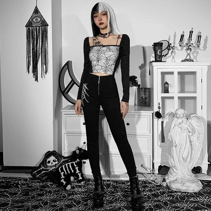 Night Crawler Pencil Pants