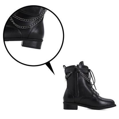 Gothic Chain Rider Boots