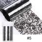Black Lace Fashion Nail Stickers
