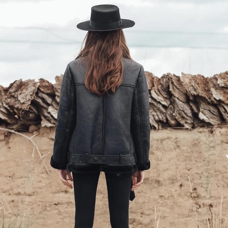 Abysmal Leather Goth Jacket