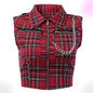 Adreana Vest Zipper Top