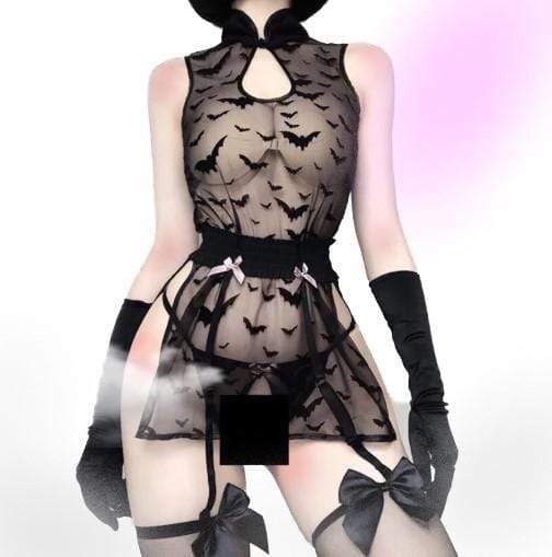 Batty About You Goth Lingerie