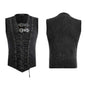 Steampunk Front Strap Vest  (Mens)