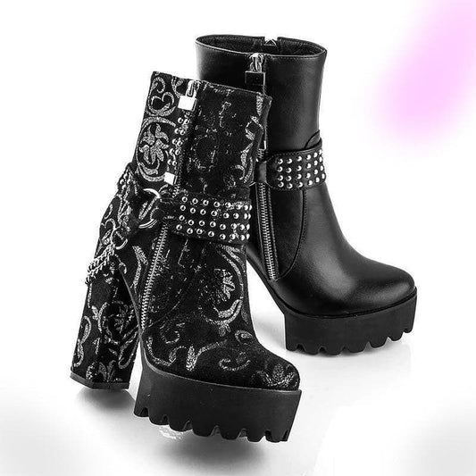 Gothic Cowgirl Boots