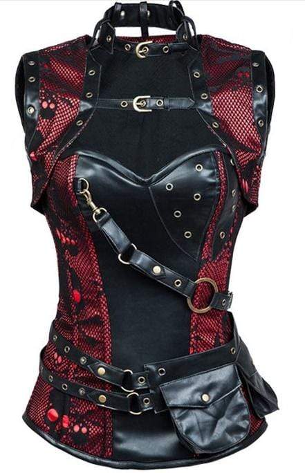 Gothic/SP Tribulations Steel Boned Corset