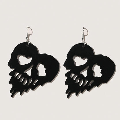 Spooky Dark Nugget Earrings