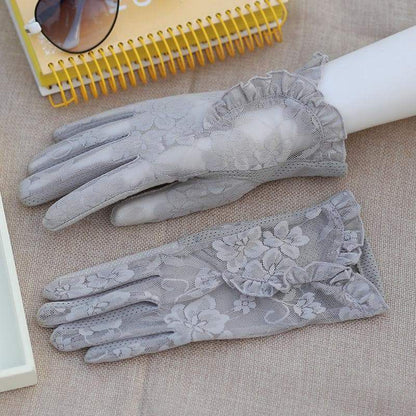 Lotus Steampunk Gloves
