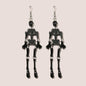 Spooky Dark Nugget Earrings