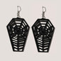 Spooky Dark Nugget Earrings