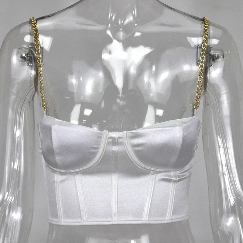 Modern Fantasy Goth Crop Top