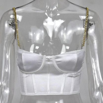 Modern Fantasy Goth Crop Top