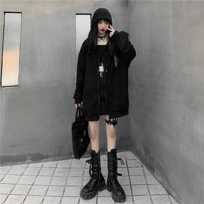 Fuzzy Devil Hoodie