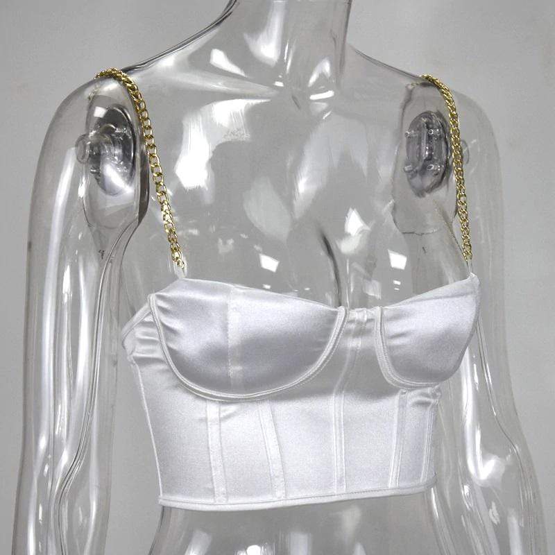 Modern Fantasy Goth Crop Top