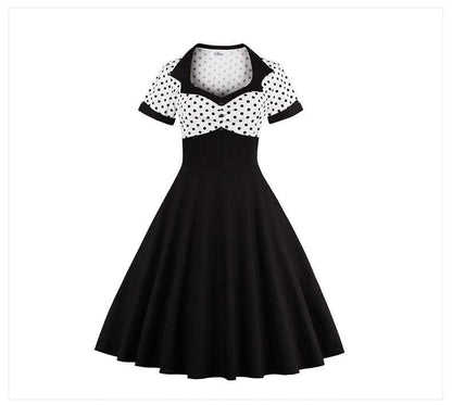 Dark Romanticism 50s Style Pin Up Dress