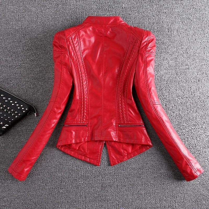 Jaded Memories Faux Leather Jacket
