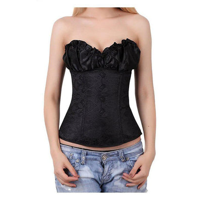 Scarlet Paisley Overbust Corset