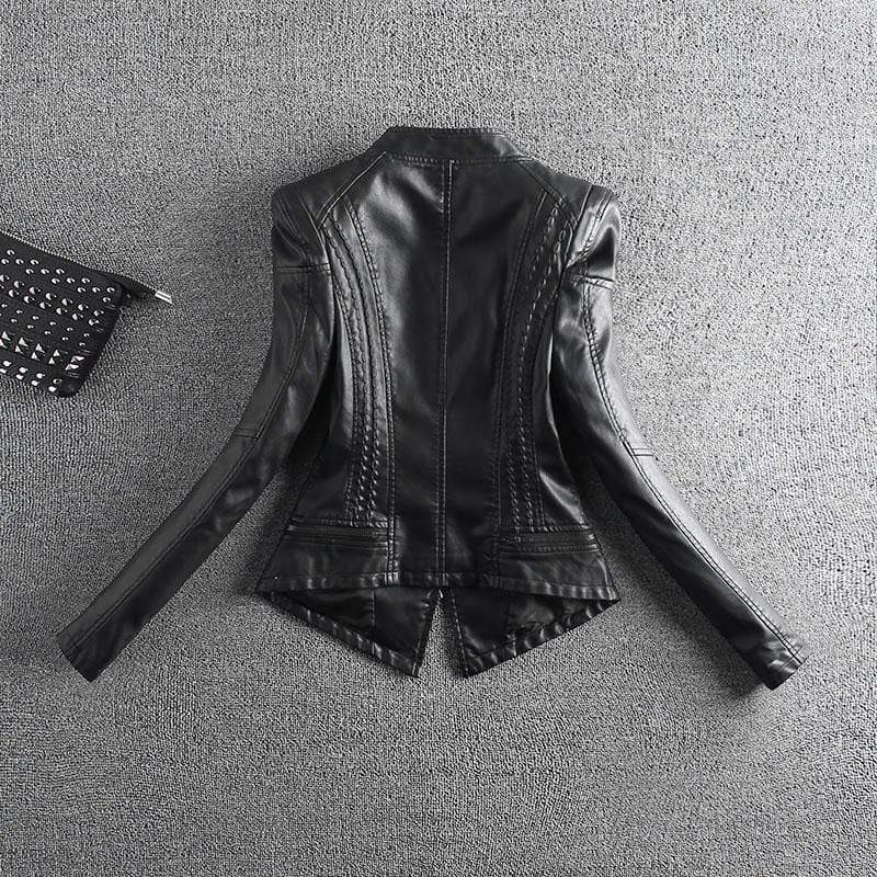 Jaded Memories Faux Leather Jacket
