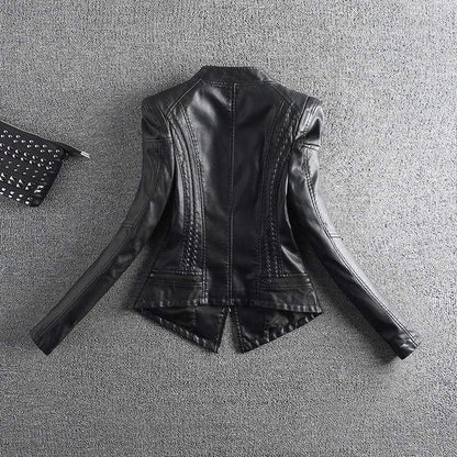 Jaded Memories Faux Leather Jacket