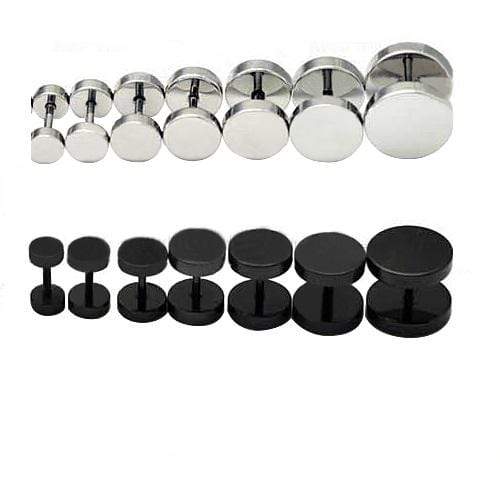 Solid Tunnel Earrings