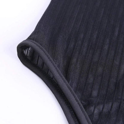 Midnight Pleaser Sexy Black Bodysuit