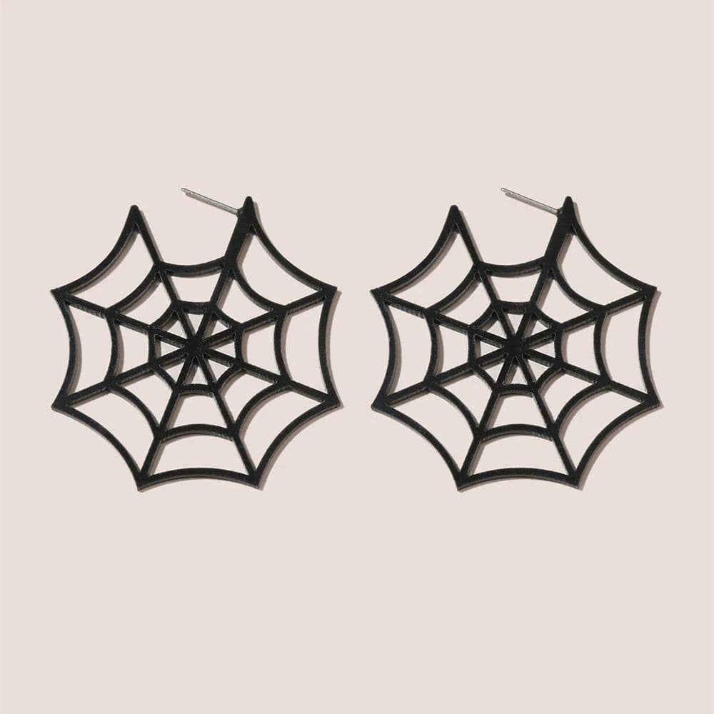Spooky Dark Nugget Earrings