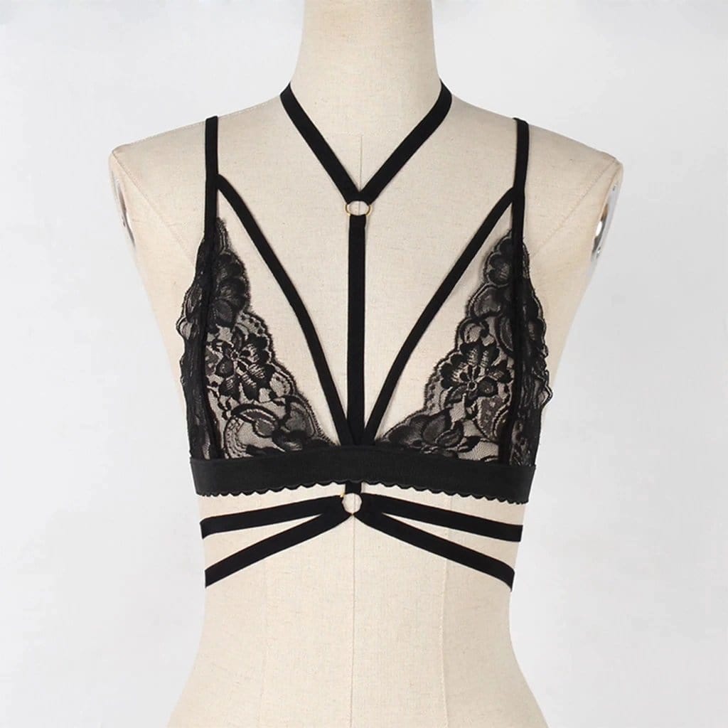 Strap Tease Cage Bra