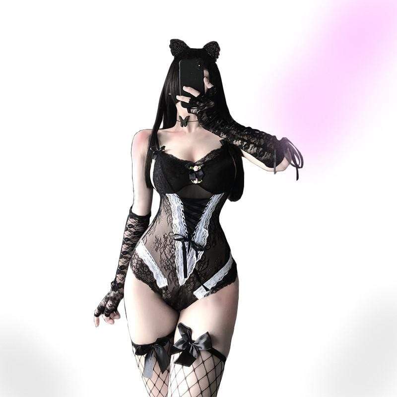 Nymph Chiffon Gothic Lingerie