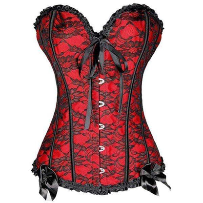 Plastic Boned Gothic Waist Trainer Corsets