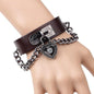 Holy Terror Leather Cuff Bracelet
